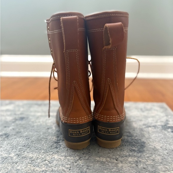 LL Bean Men’s 10” Classic Goretex Thinsulate Insulated Bean Boots, Men 6 Women 8 - Picture 3 of 8